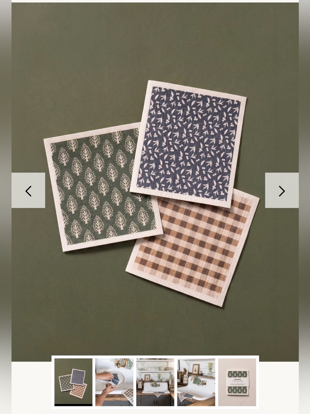 Nature Bee: Swedish Dishcloths from the Fall 2026 Jilly Box